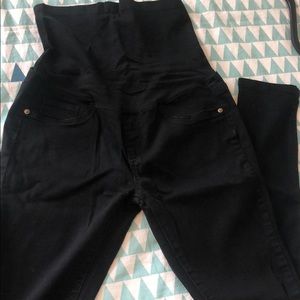 Maternity skinny black pants
